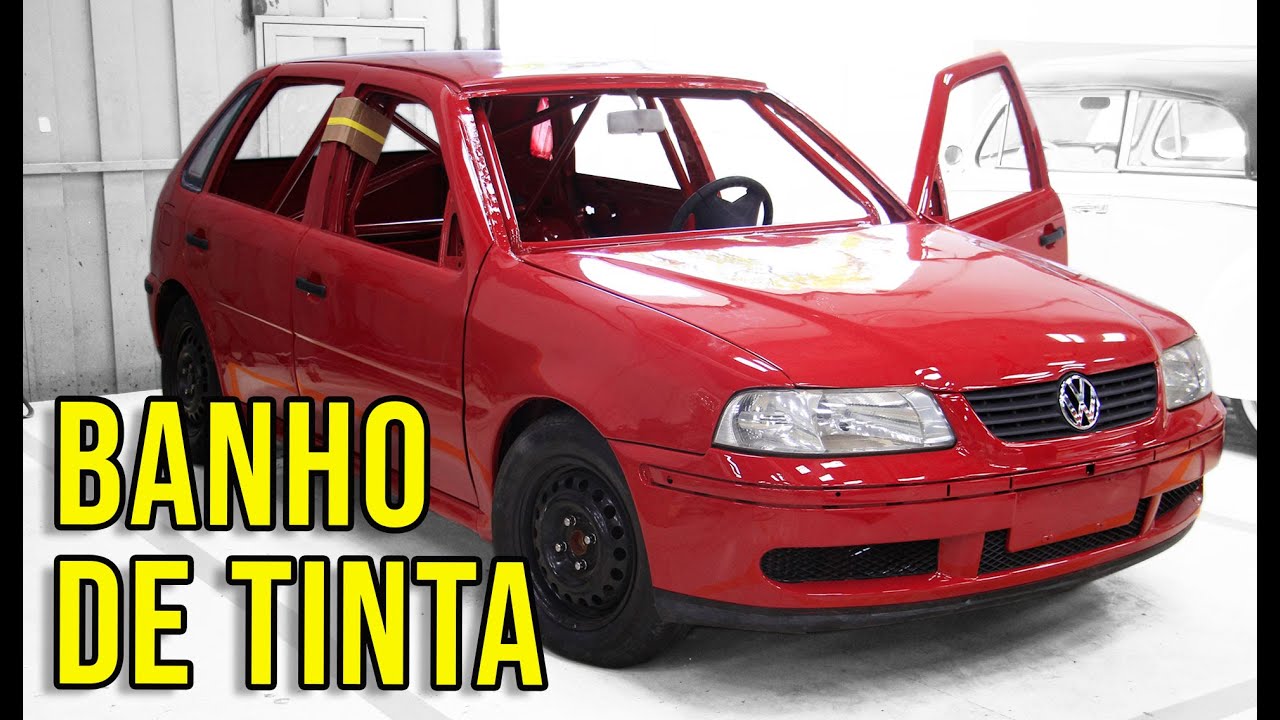 BANHO DE TINTA SURPRESA | VW GOL GIII ASPIRADO (Ft. Guincho Bardalatti)