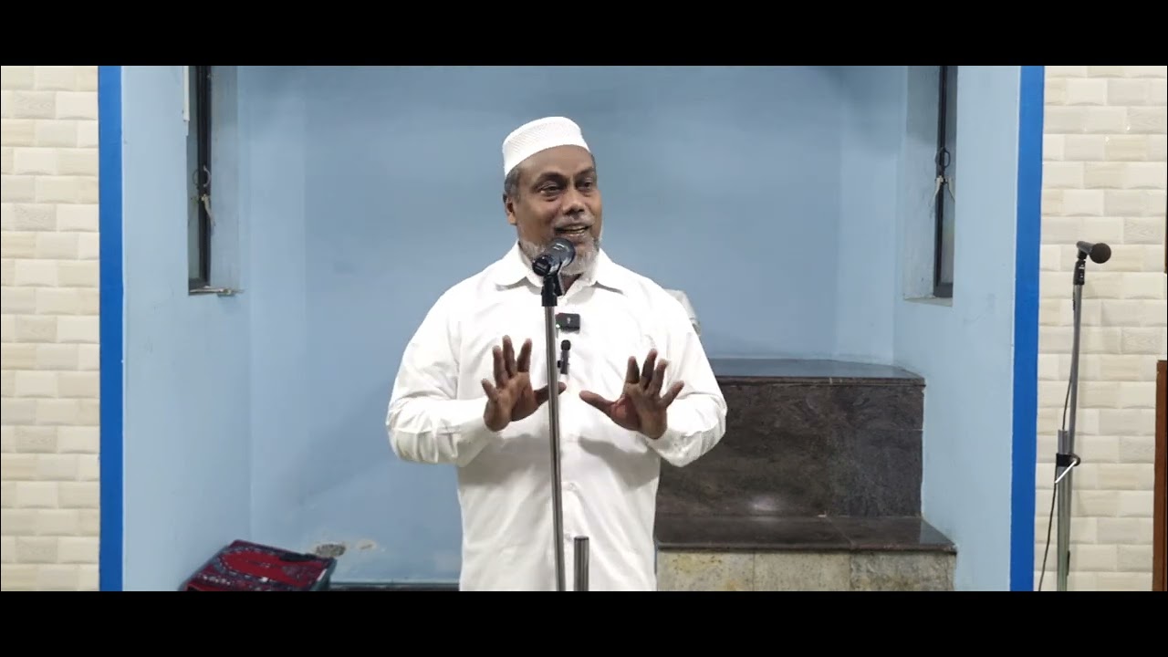 ரமழான் பிறை 29 தராவீஹ் பயான் 18/03/2026 தலைப்புரமழானின் இறுதி நாட்கள்
