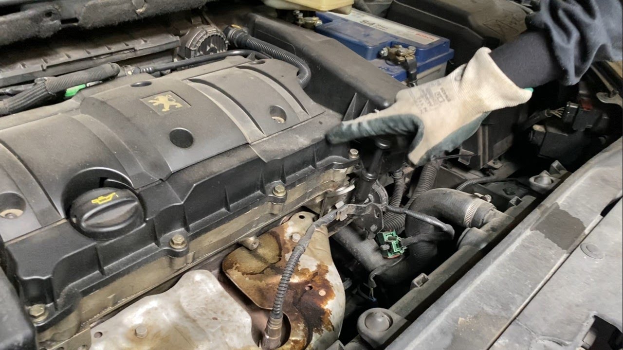 Reparacion fuga de aceite motor peugeot 307 citrioen c4 peugeot 206