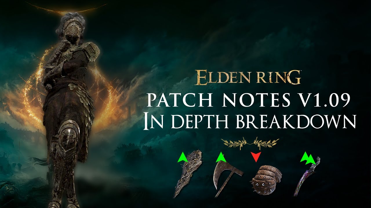 UPDATE 1.09 IN DEPTH BREAKDOWN WITH TIMESTAMPS (Combos, high AR builds, buffs, nerfs and more)