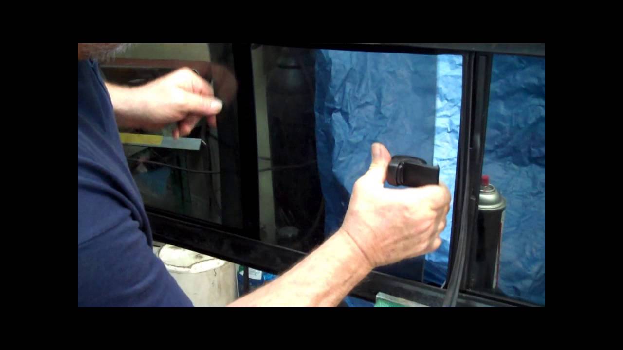 2005+ Tacoma center glass Install