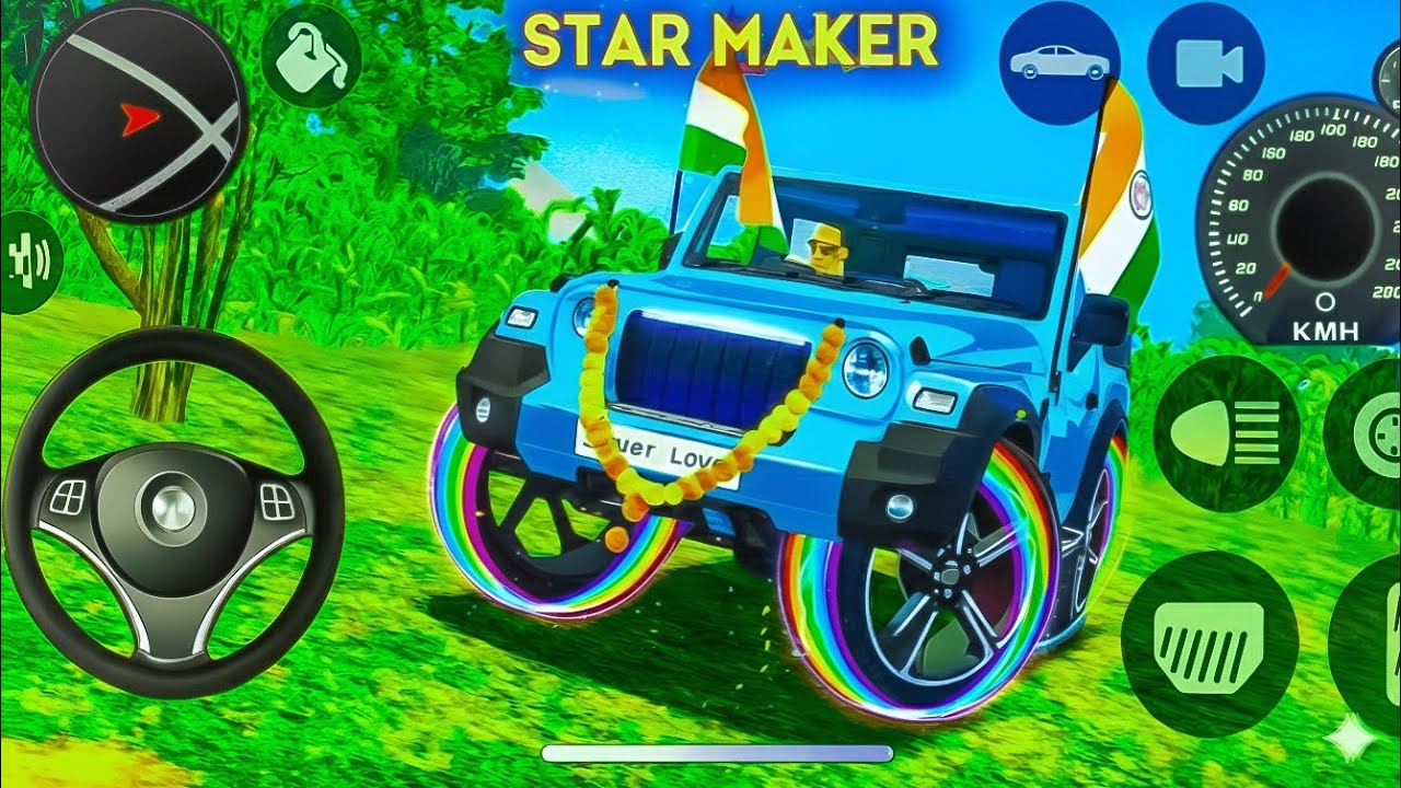 Mahindra Thar Car 👿😬👿 Games: Indian Cars ( Gadi Wala Game ) Car Game Android #Gameplay  