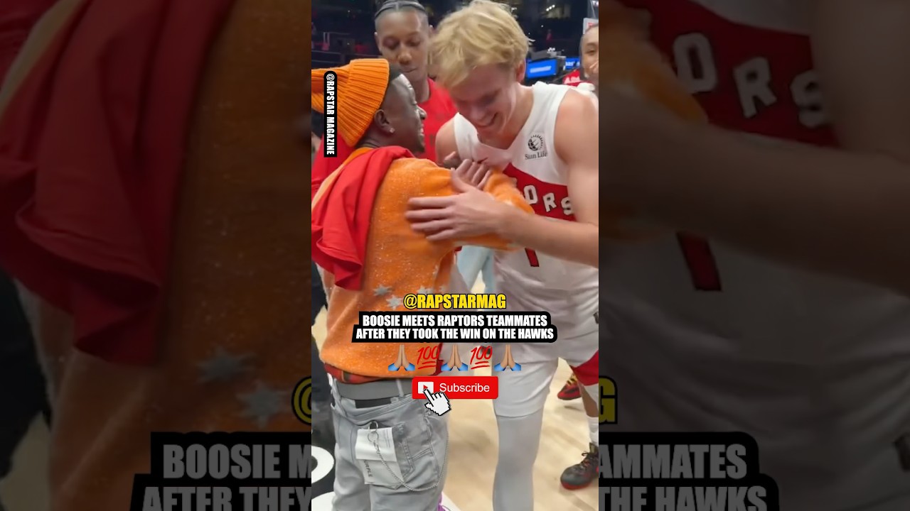 Boosie Meets the Toronto Raptors…🏀👀💯 #Boosie #HipHop #Rap