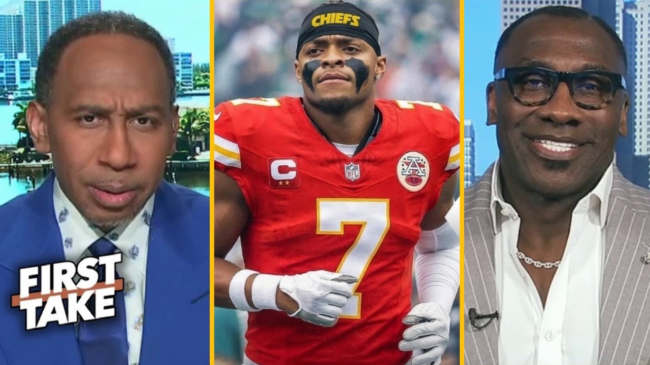 FIRST TAKE | Shannon says Justin Fields joining Chiefs could be great for his career