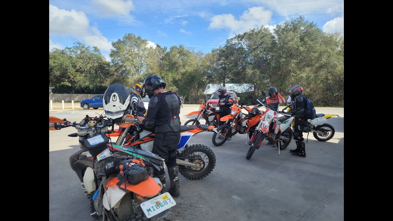 Ocala National Forest, Dual Sport, KTM, Suzuki-New Years Day Ride