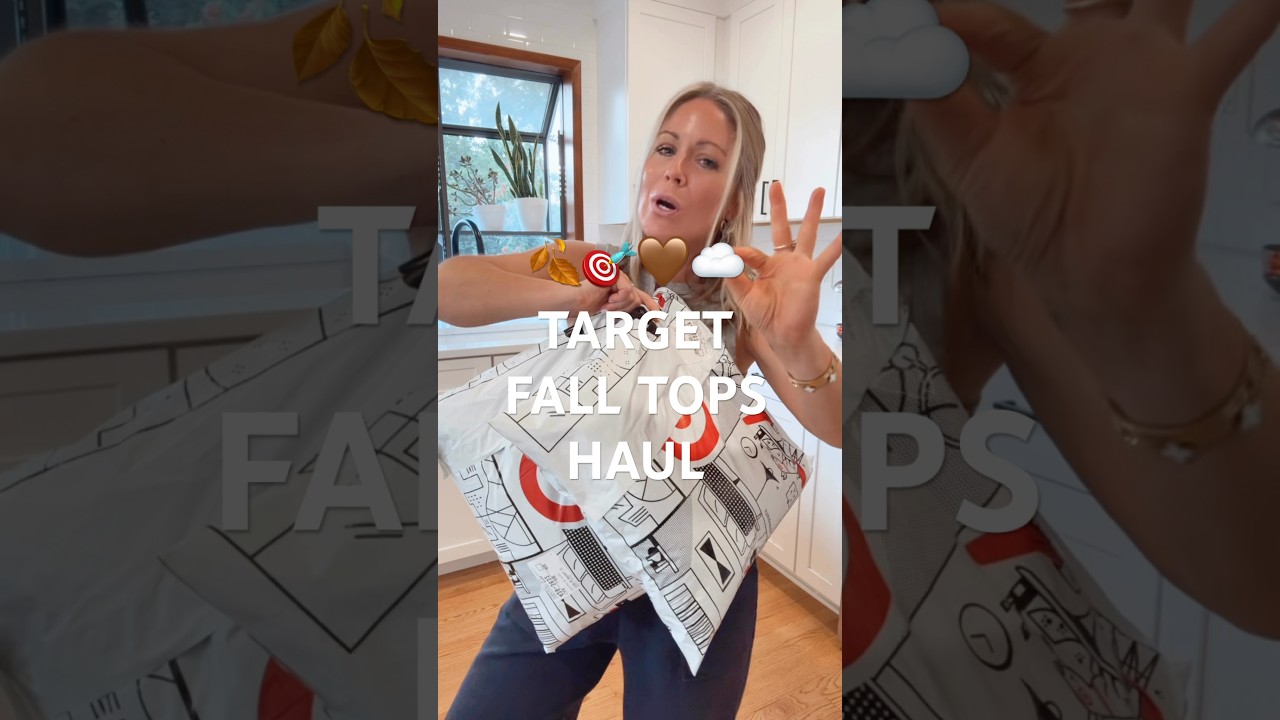 @target fall tops haul 🍂🎯 #targetstyle #targetfashion #targethaul #targetfinds #falloutfits
