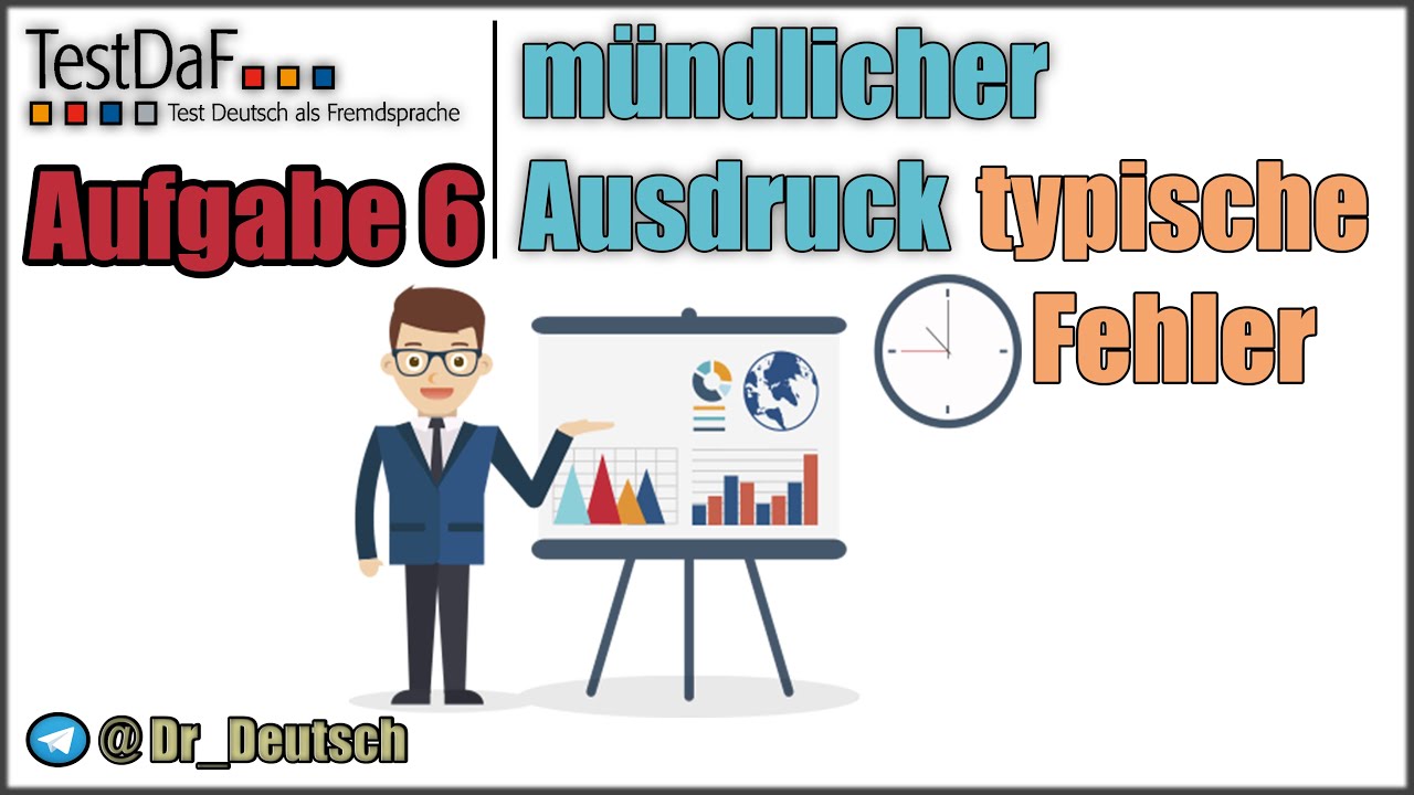 TestDaF. Typische Fehler im MA. Aufgabe 6