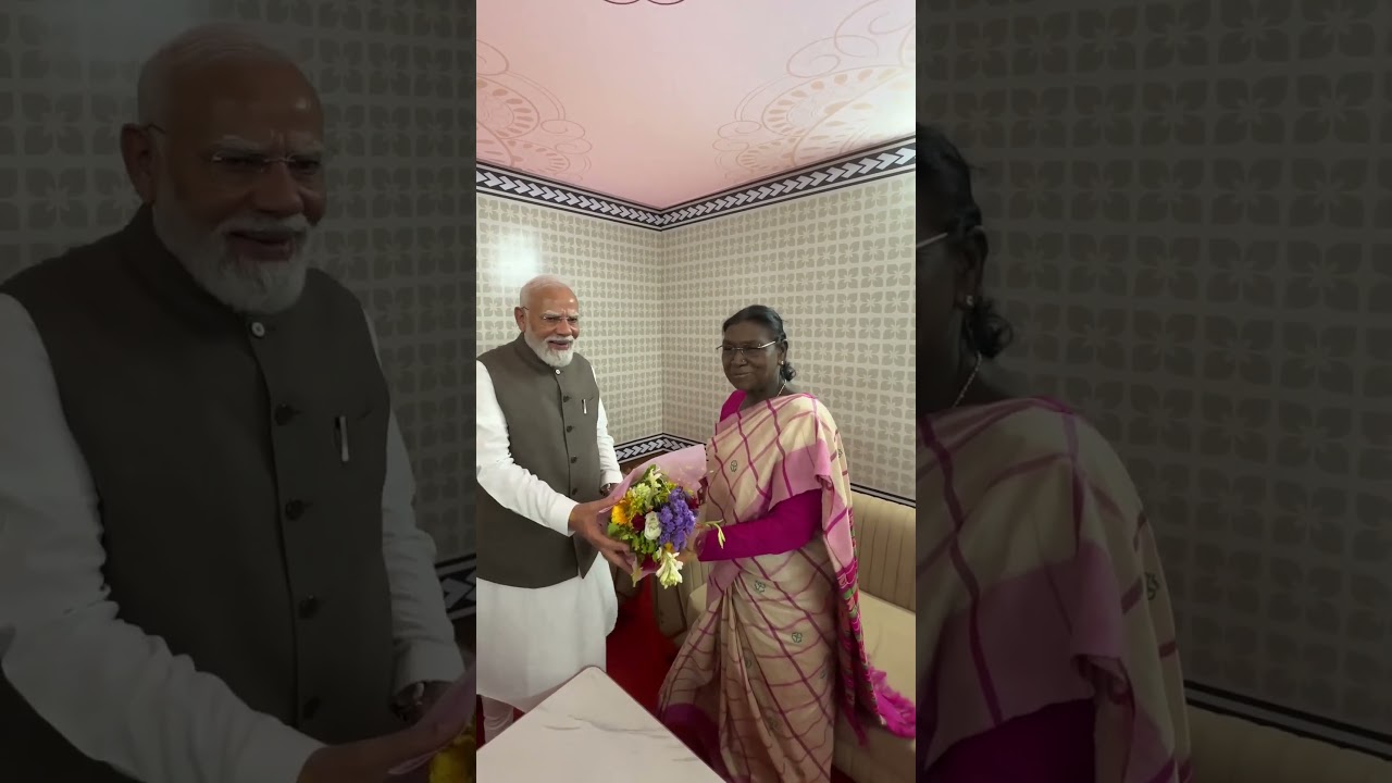 PM Modi Wishes President Droupadi Murmu on Her Birthday