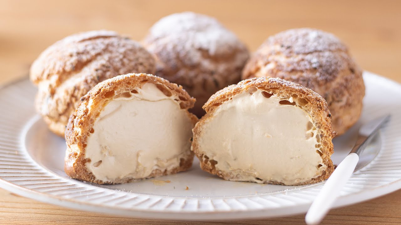 Earl Gray Cream Puffs｜HidaMari Cooking