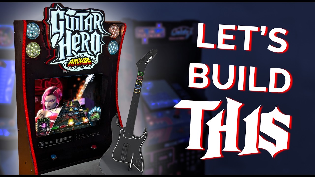 I Built Guitar Hero Arcade at HOME!