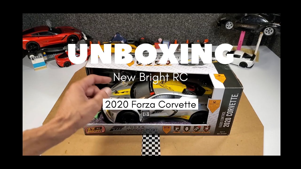 Unboxing New Bright Forza 2020 Corvette C8-R AWD Review | XBOX Trial Edition Horizon 5 Promotion