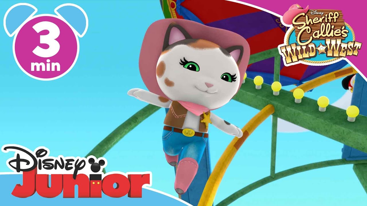 Sheriff Callie | Hot Air Ballon | @disneykids