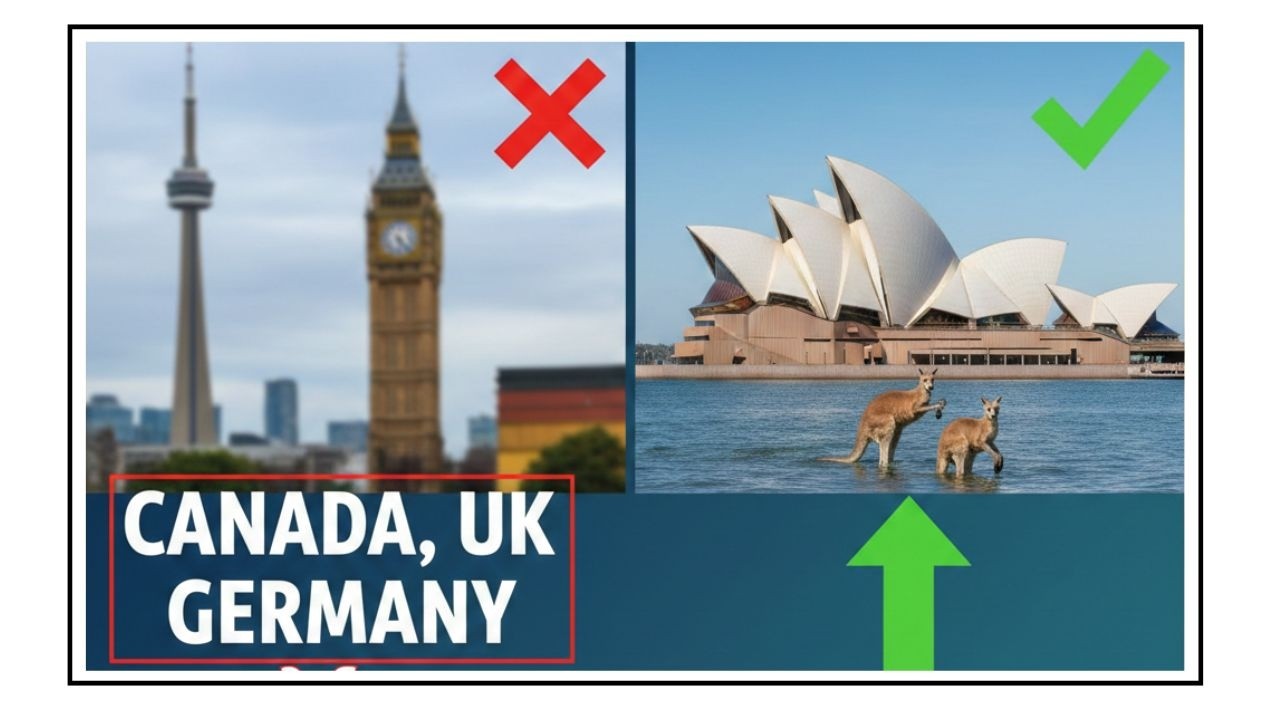 क्यों छात्र Canada, UK और Germany छोड़कर Australia Study Visa की तरफ बढ़ रहे हैं?