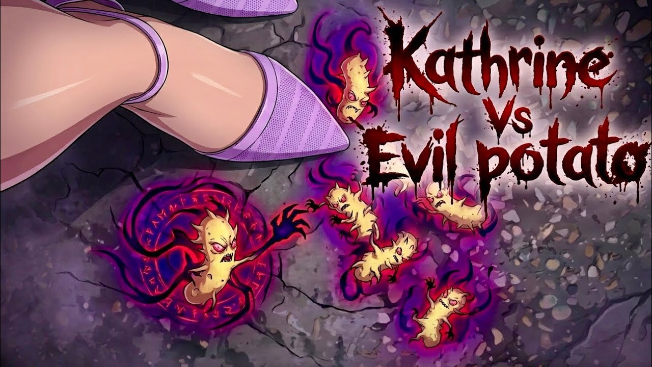 Kathrine vs Evil Potato #kathrinelavas #crushing  #crushingtime  #foodcrush #crusher #crushingasmr 
