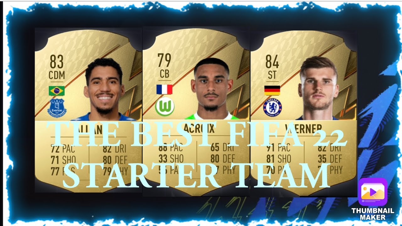 THE BEST FIFA 22 STARTER TEAM!!!