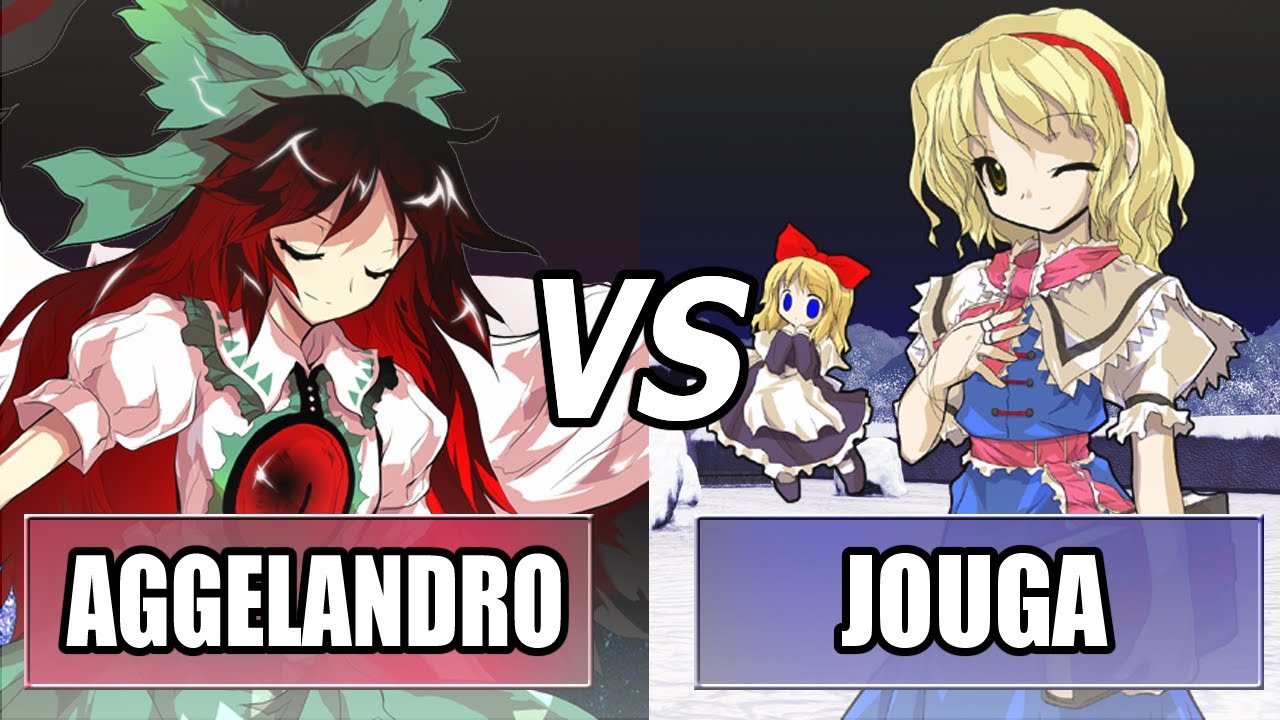 Hisoutensoku: Aggelandro (Utsuho) vs Jouga (Alice) FT3 | High Level Gameplay