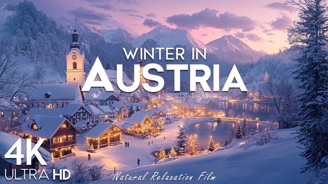 Zima Austria 4K Ultra HD &ndash; malowniczy film relaksacyjny z relaksującą muzyką i oszałamiającymi zimow