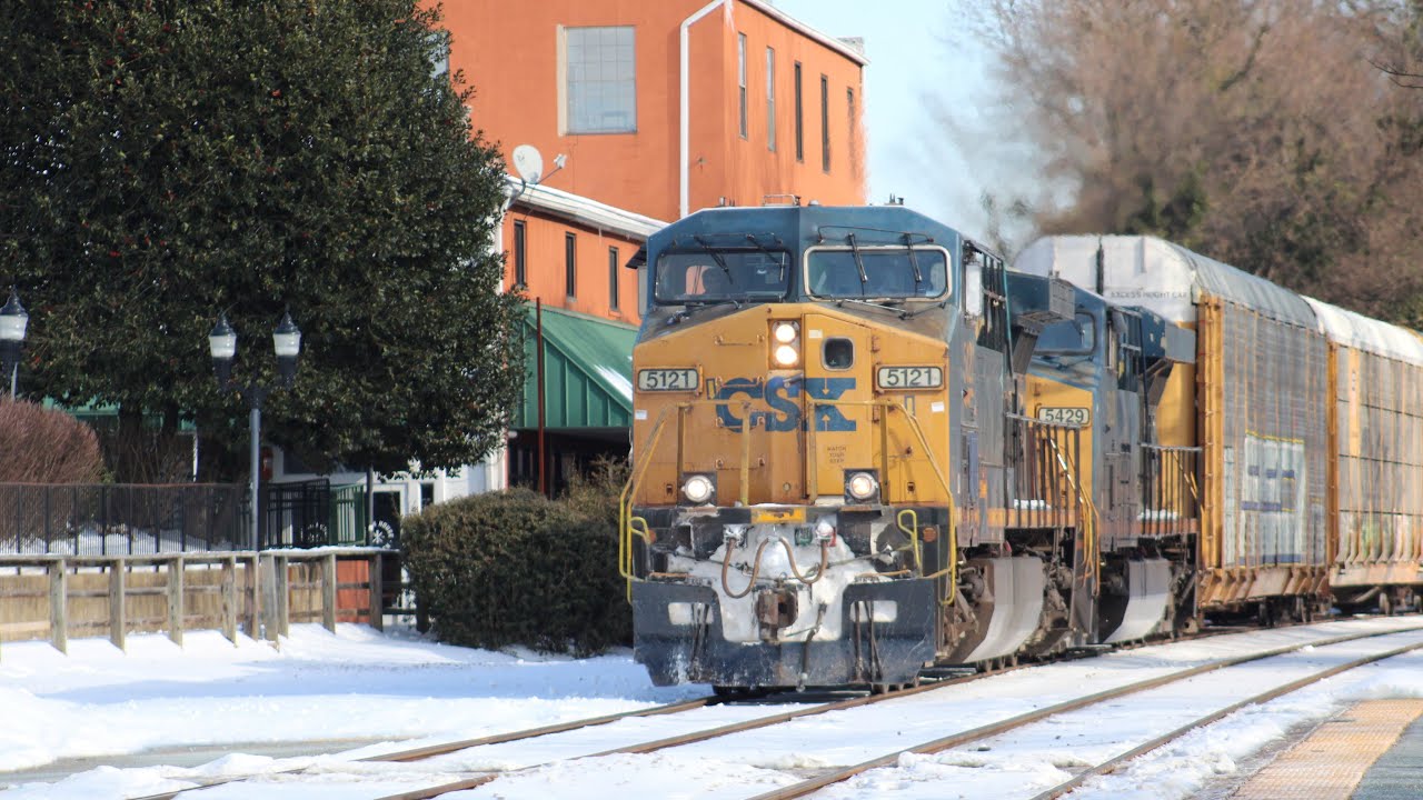CSX M277 with CSX C785 ft @TheDMVrailroaddude145 @The-Signal-Man