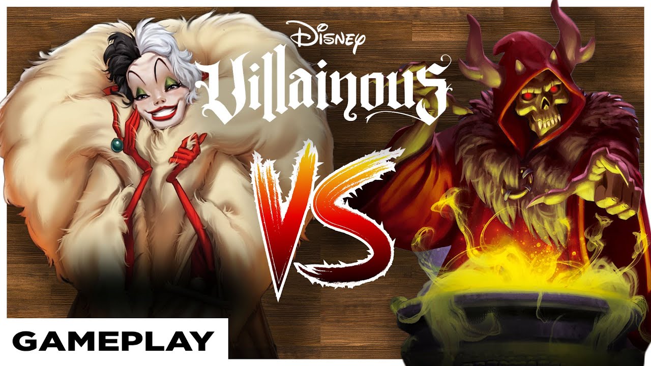 Cruella de Vil vs. Horned King || Disney Villainous Gameplay