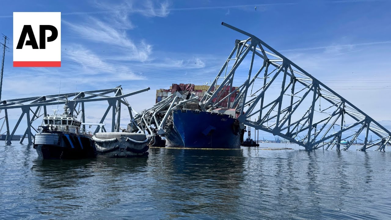 Maryland governor recalls the chaos after Key Bridge collapse one year ago
