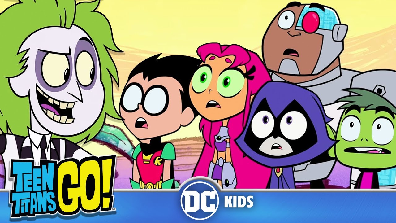 Zamęt wieloświatów! z Beetlejuice | Teen Titans Go! po Polsku 🇵🇱 | @DCKidsInternational