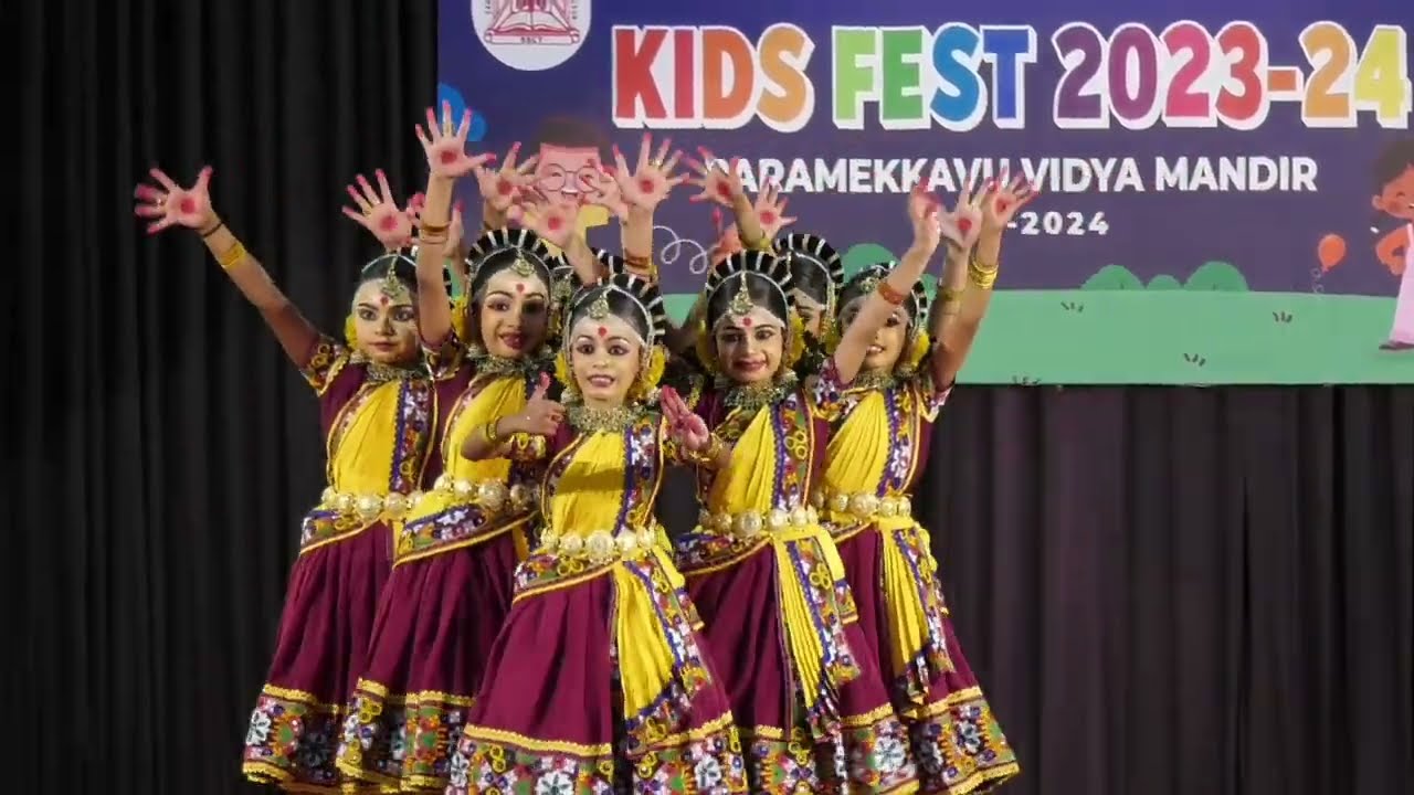 Sahodaya group dance kids fest thrissur 2023-2024 group dance Third Position Holy Grace Academy Mala