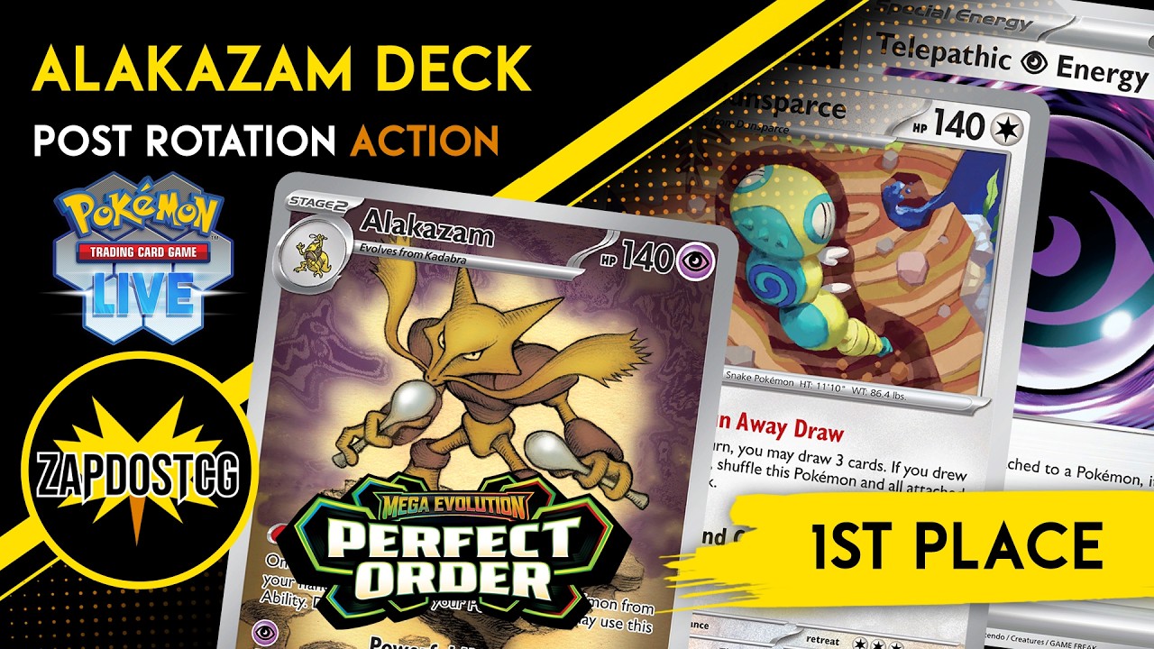 1. miejsce w rankingu rotacji talii Alakazam jest praktycznie nie do pobicia (Pokemon TCG)