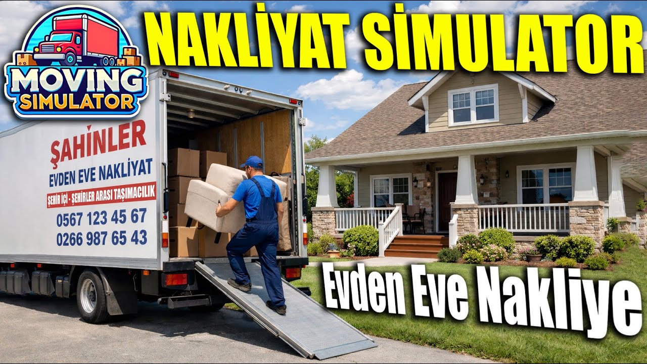 NAKLİYAT SİMULATOR !! EVDEN EVE EŞYA TAŞIMACILIĞI | MOVING SIMULATOR !!