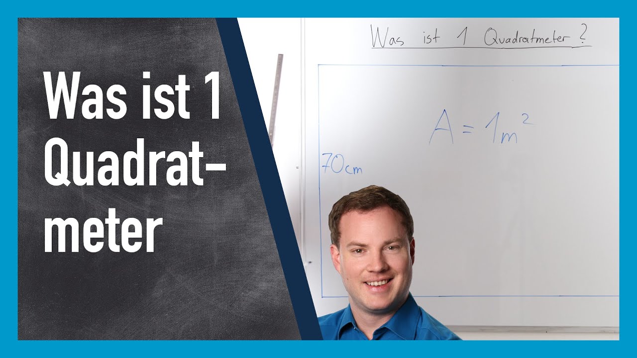Was ist 1 Quadratmeter?