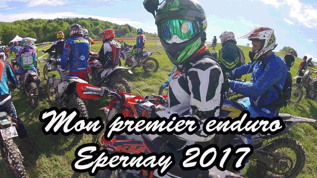 Enduro Epernay 2017 -  Ma premiere course d'enduro