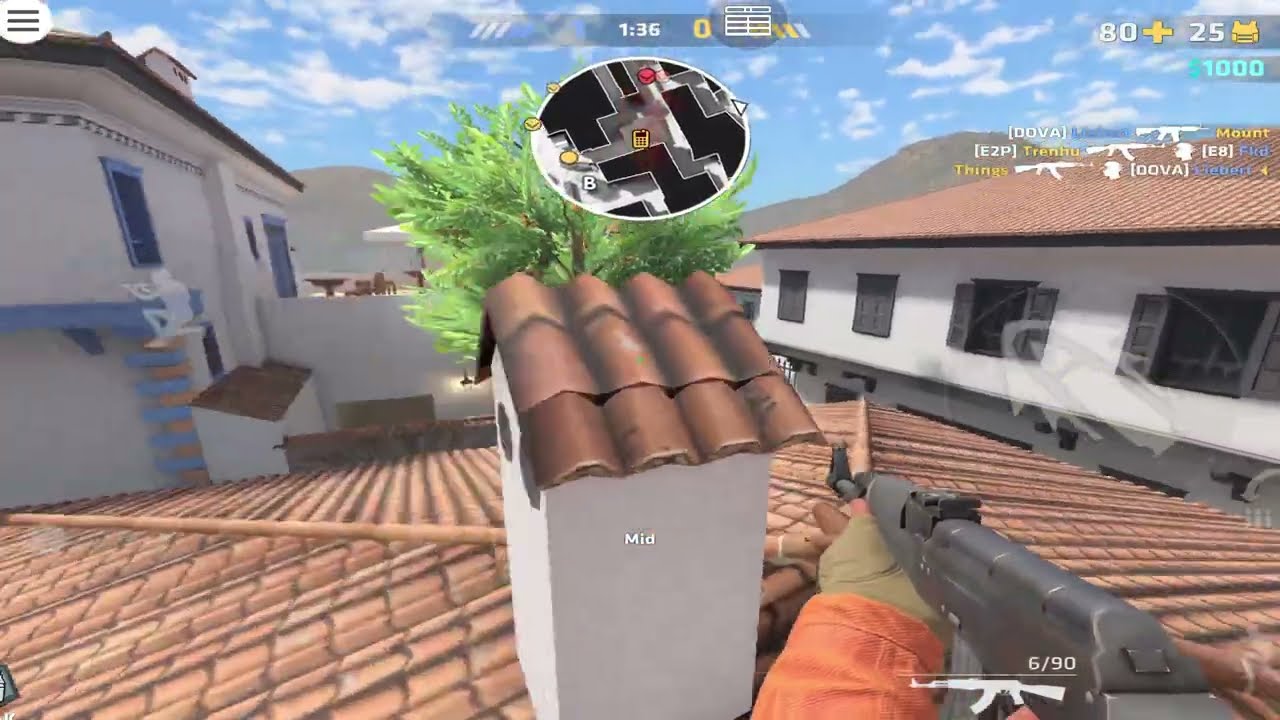 Critical Ops | 17-7 Ranked Game T side Village