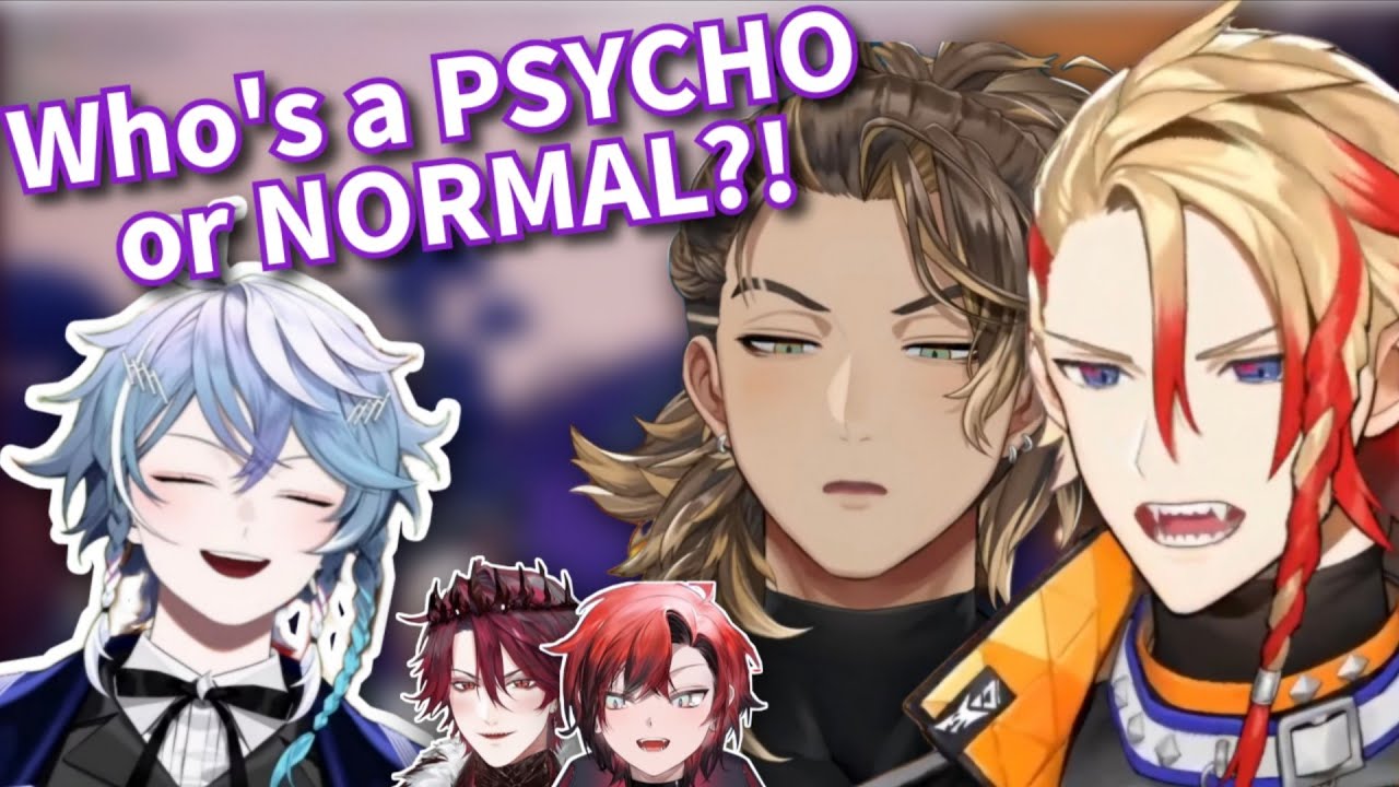 Gibby and Axel say who's a PSYCHO and who's the most NORMAL in Holostars!【Holostars EN | Goldbullet】