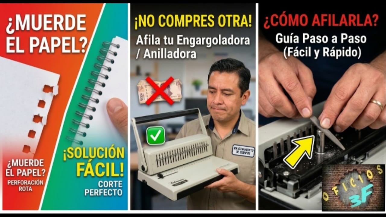 Soluciona problemas de corte en tu engargoladora de manera fácil