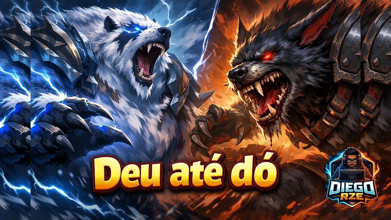 🔥 “VOLIBEAR AMASSA WARWICK PERDIDO |;;Nesse Game Subimos de Elo!!!
