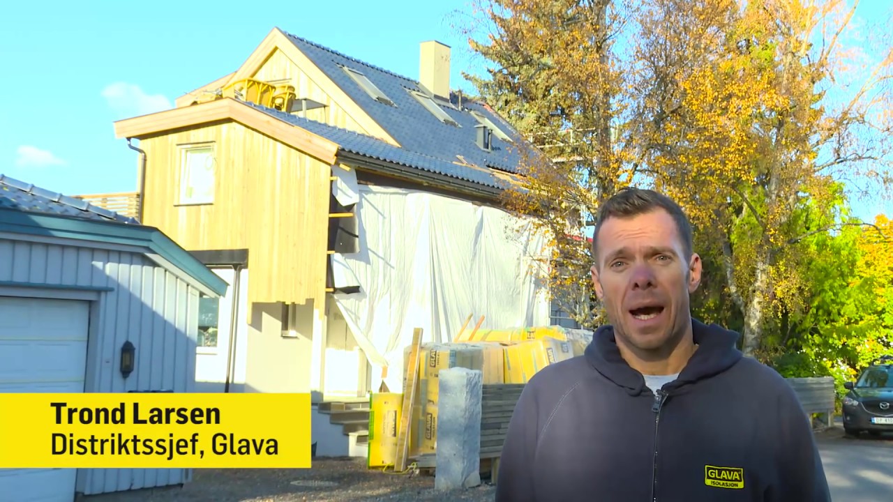 Glava Fasadesystemer for isolering av yttervegg - Pluss System