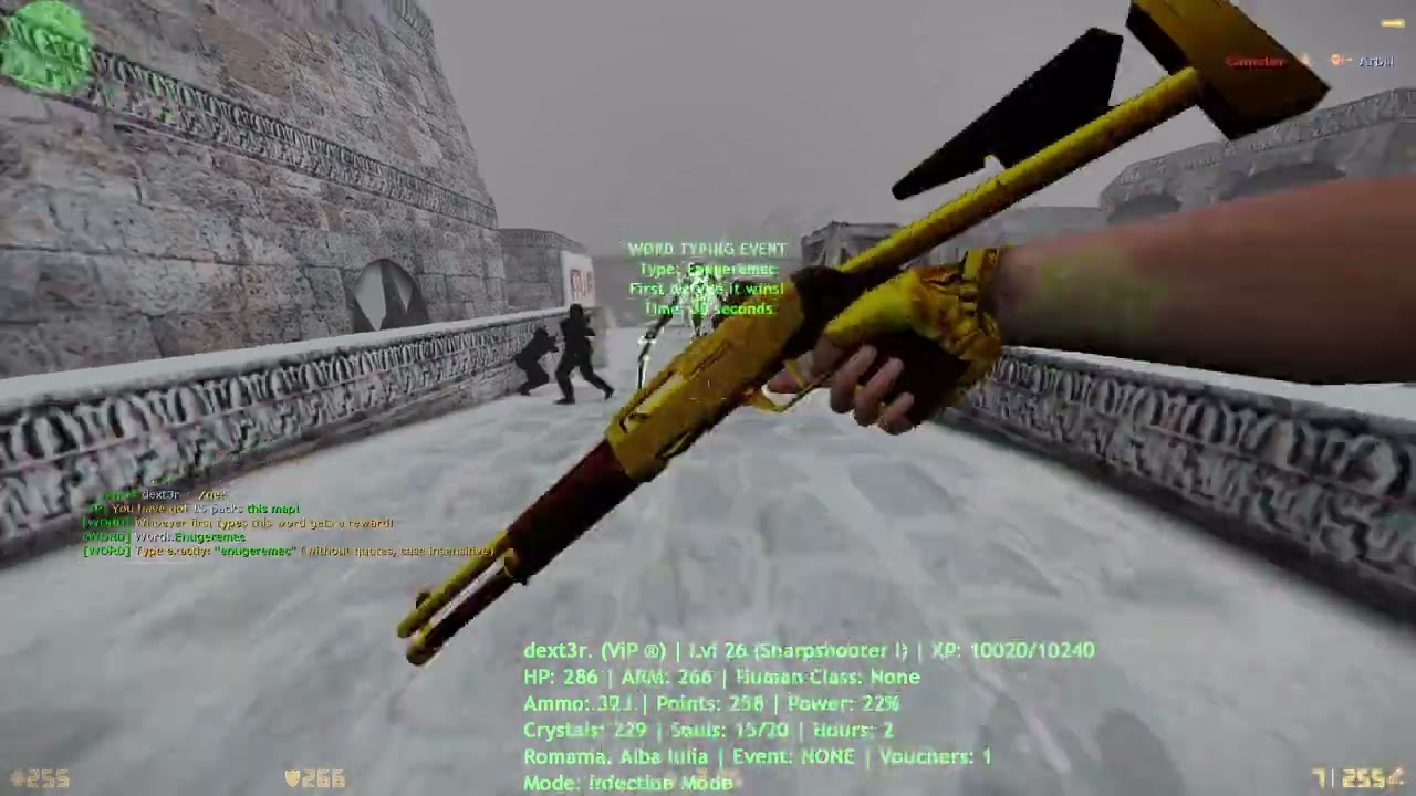 NewLifeZM.LastCS.RO - SAMURAI MODE / ASSASSIN MODE - ZOMBIE PLAGUE LEGACY