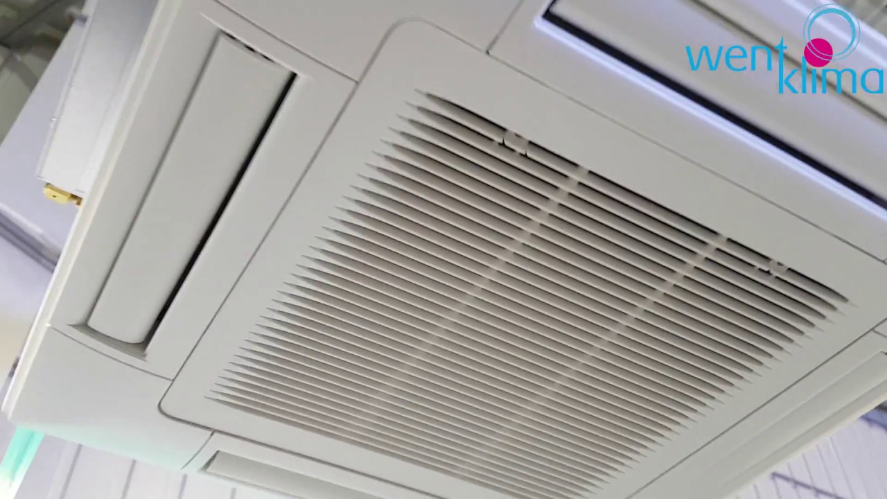Hitachi kasetonowa - klimatyzator kasetonowy 4-kierunkowy