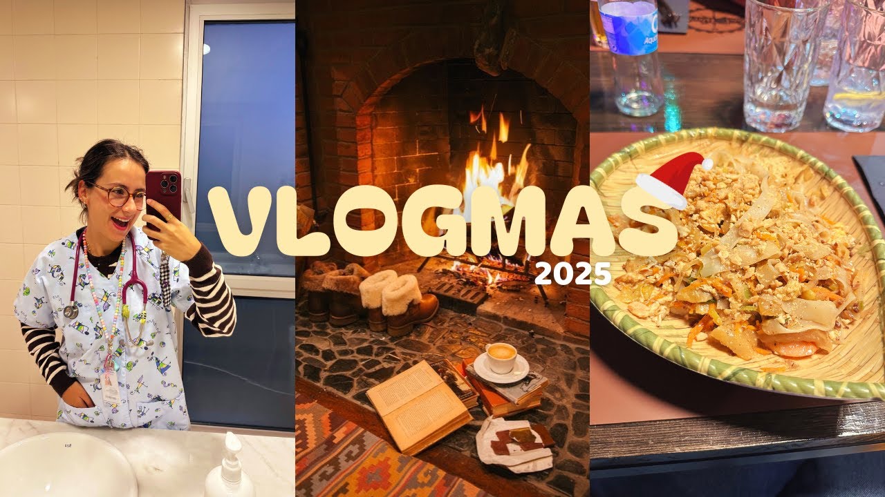 Vlogmas 01 🎄 Empiezo en el CAP, cena de resis y visitando un piso