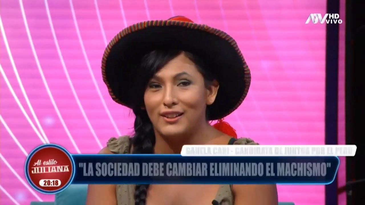 Entrevista con Juliana Oxenford de ATV.