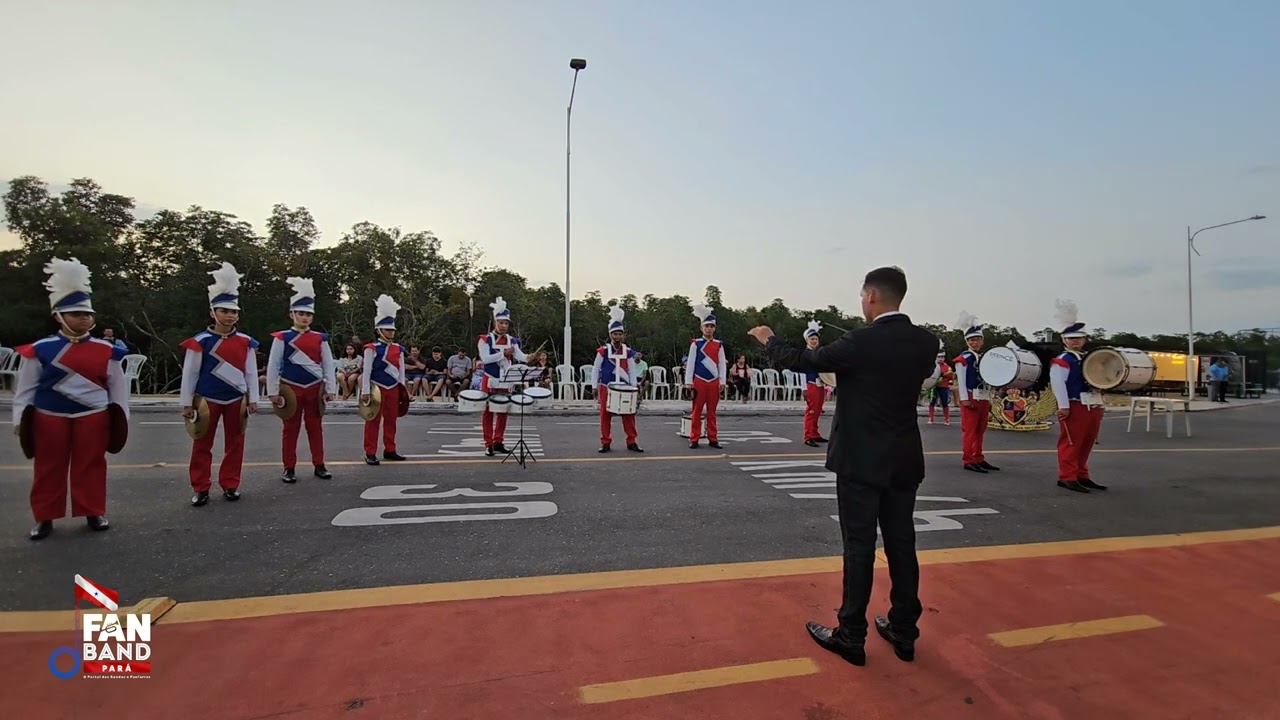 Campeonato Paraense de Bandas e Fanfarras - Banda de percuss&atilde;o Maria do Carmo