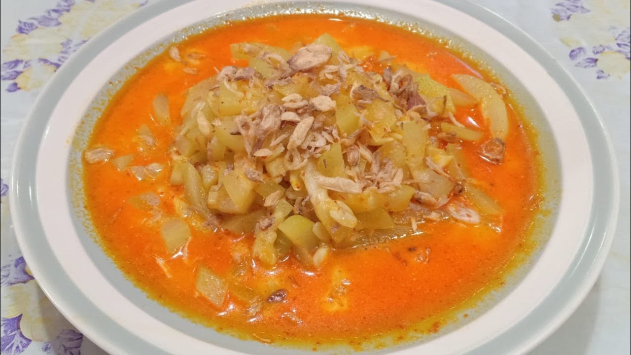 Ekonomis!! Resep Sayur Labu Air Santan, Masakan Rumahan Sederhana