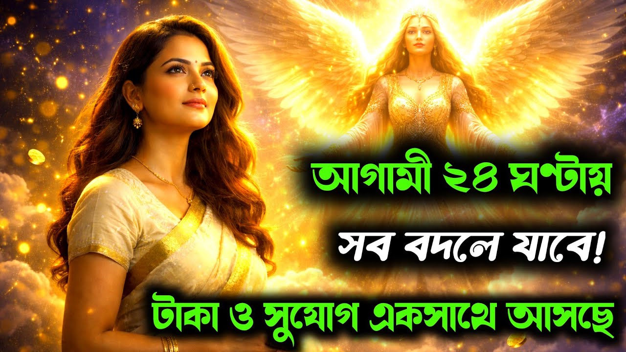 আগামী ২৪ ঘণ্টায় আপনার জীবনে ঘটতে চলেছে এক চমৎকার পরিবর্তন | Universe Message | Divine Money Blessin