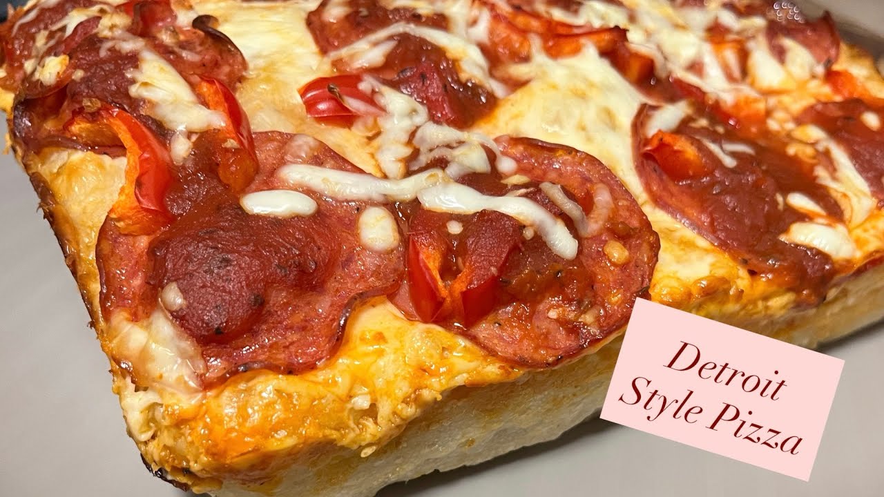 Detroit Style Pizza 