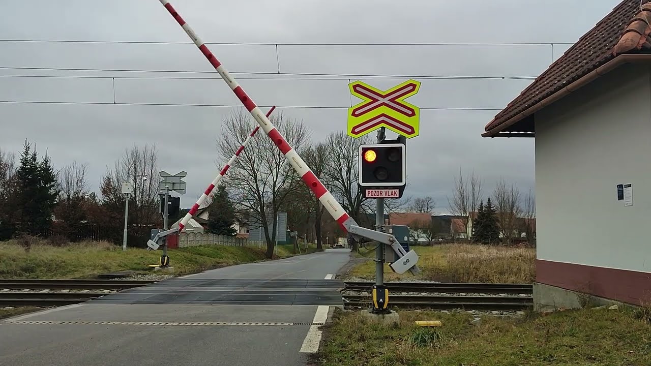 Železniční přejezd Hradec nad Svitavou 16.12.2024