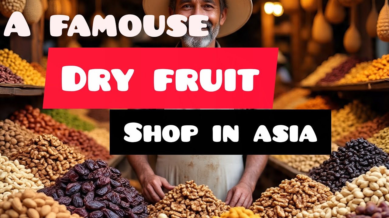 The world-famous dry fruit shop in Pakistan! Don't miss out—check it out!