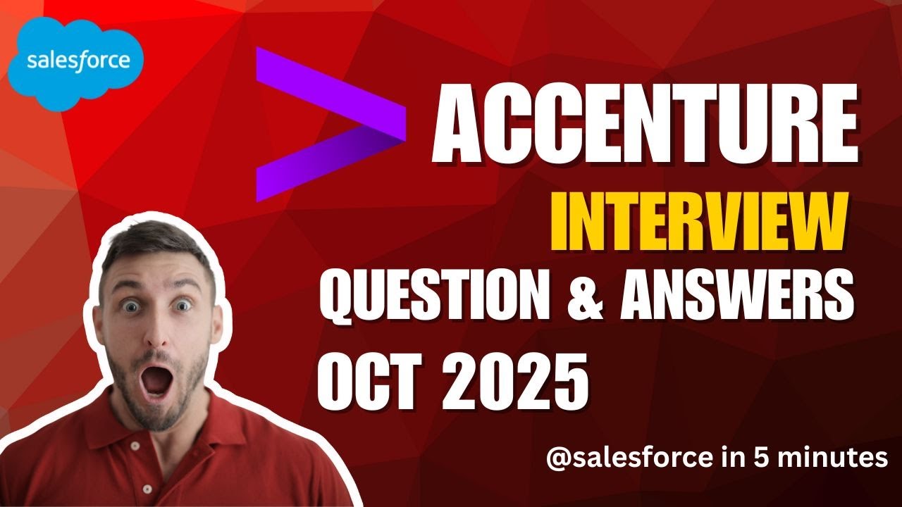 Вопросы для собеседования Accenture для разработчиков Salesforce | 4+ лет | ОКТЯБРЬ 2025