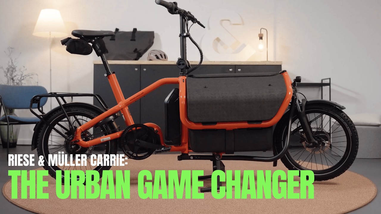 Велосипед Riese & Müller Carrie: Полная разборка | Fully Charged