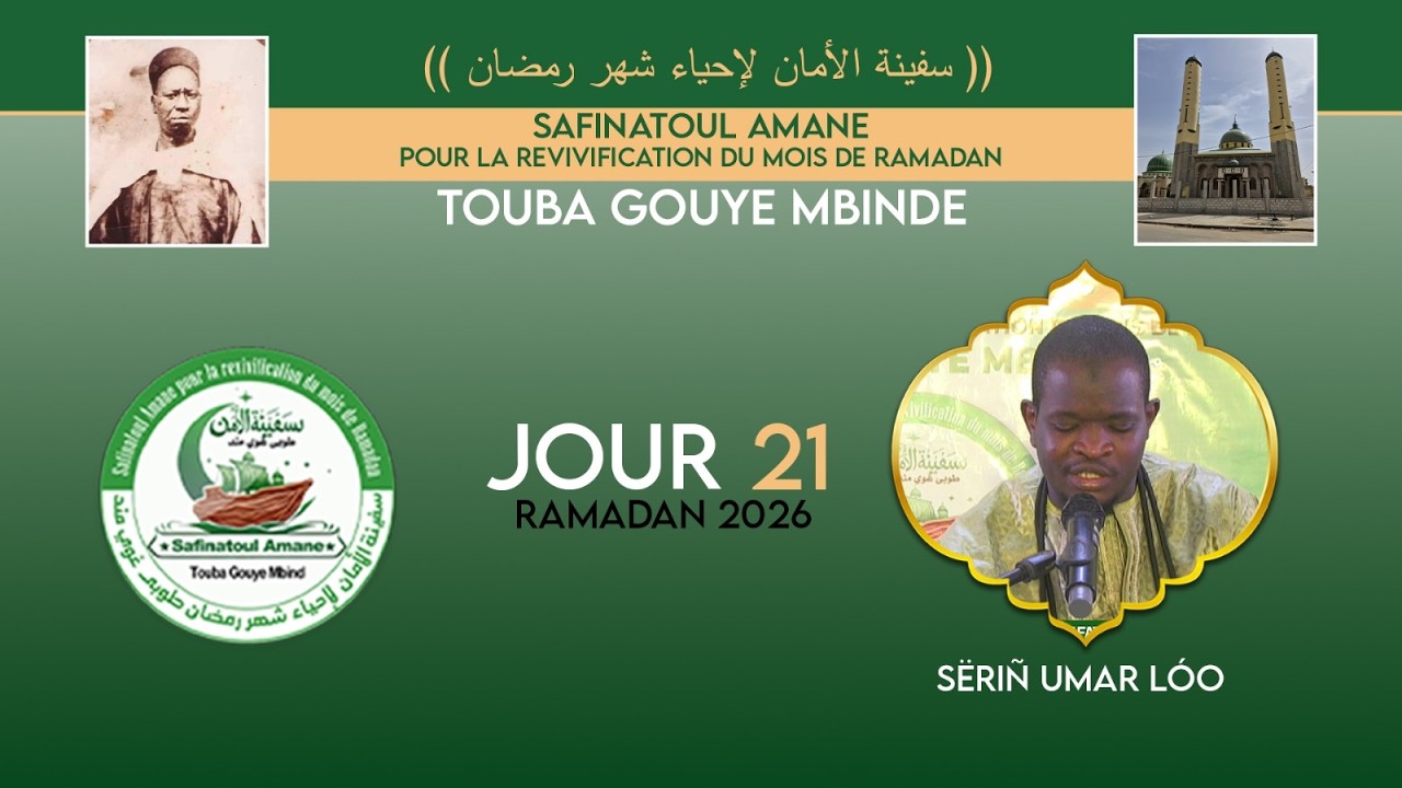 🔴En Direct | Gouye Mbinde 21em jour Foulku Doundal Koor Ramadan 2026