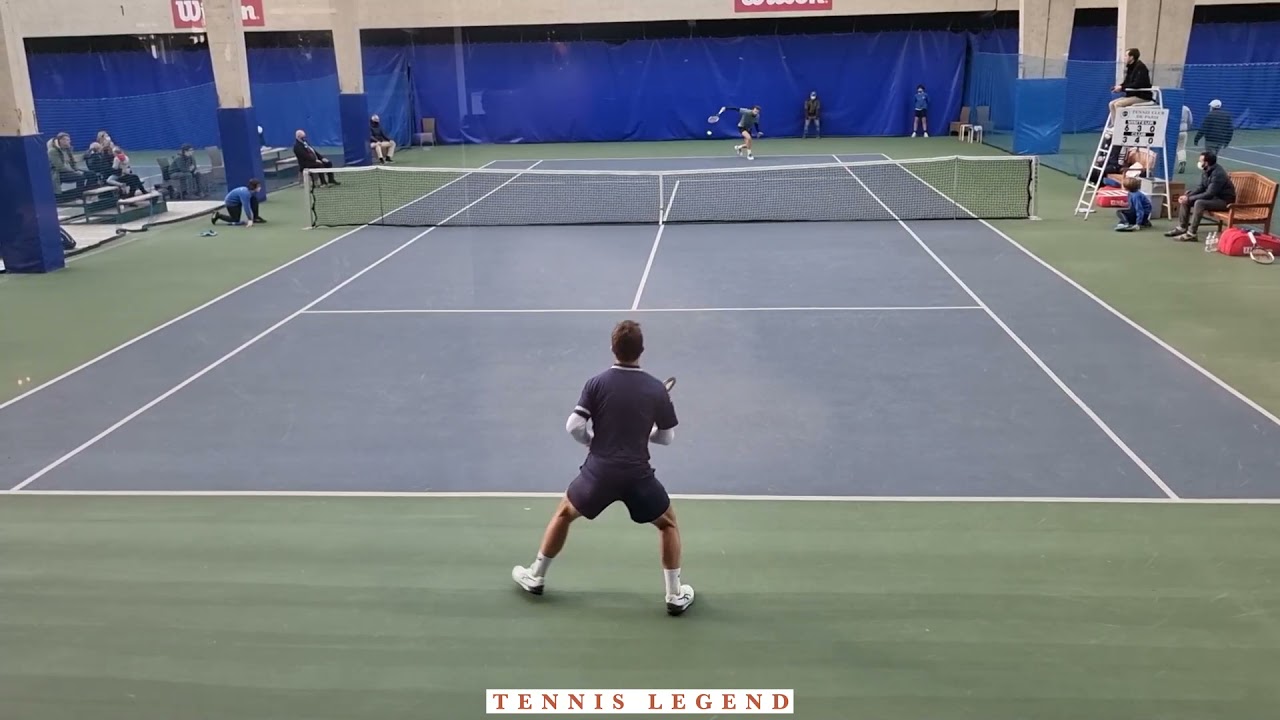Hugo Gaston Magical Points Against Mathias Bourgue (French Interclub Pro A TCP vs. Stade Toulousain)