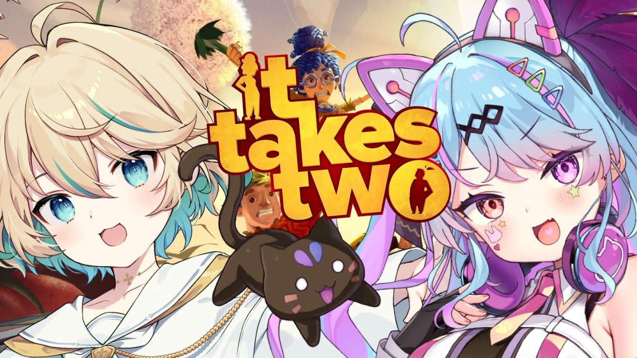 【It Takes Two】最高にクレイジーな旅に出よう #1【渡守灯】ｗ夢咲みう